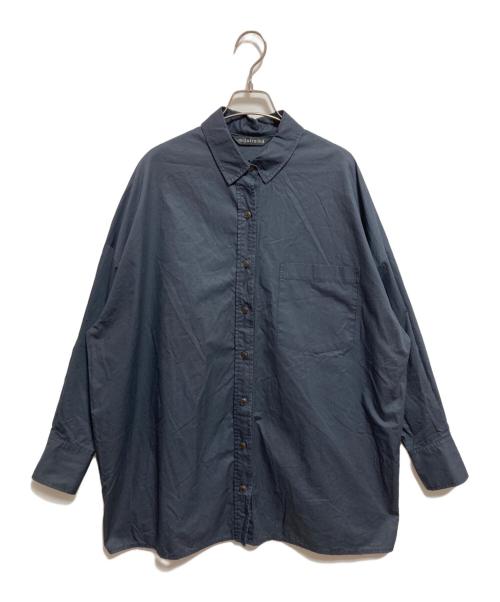 mizuiro-ind（ミズイロインド）mizuiro-ind (ミズイロインド) ワイドシャツ グレー サイズ:なし(下記参照)の古着・服飾アイテム