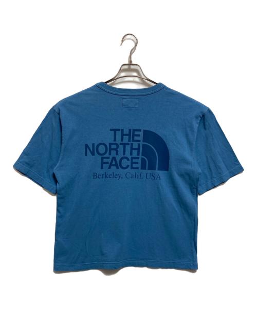 THE NORTHFACE PURPLELABEL（ザ・ノースフェイス パープルレーベル）THE NORTHFACE PURPLELABEL (ザ・ノースフェイス パープルレーベル) 7oz Printed Embroidery Tee ブルー サイズ:Ｍの古着・服飾アイテム