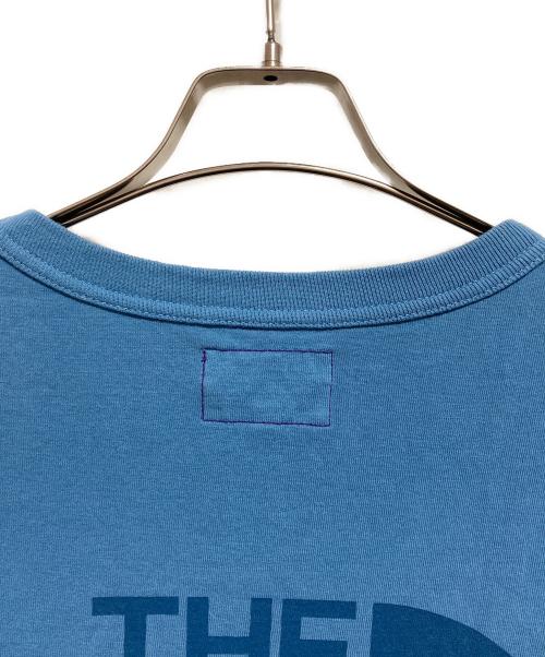 THE NORTHFACE PURPLELABEL（ザ・ノースフェイス パープルレーベル）THE NORTHFACE PURPLELABEL (ザ・ノースフェイス パープルレーベル) 7oz Printed Embroidery Tee ブルー サイズ:Ｍの古着・服飾アイテム