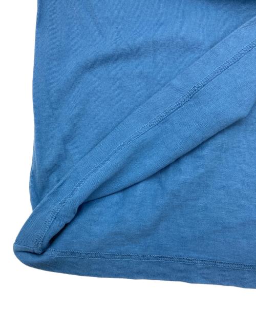 THE NORTHFACE PURPLELABEL（ザ・ノースフェイス パープルレーベル）THE NORTHFACE PURPLELABEL (ザ・ノースフェイス パープルレーベル) 7oz Printed Embroidery Tee ブルー サイズ:Ｍの古着・服飾アイテム