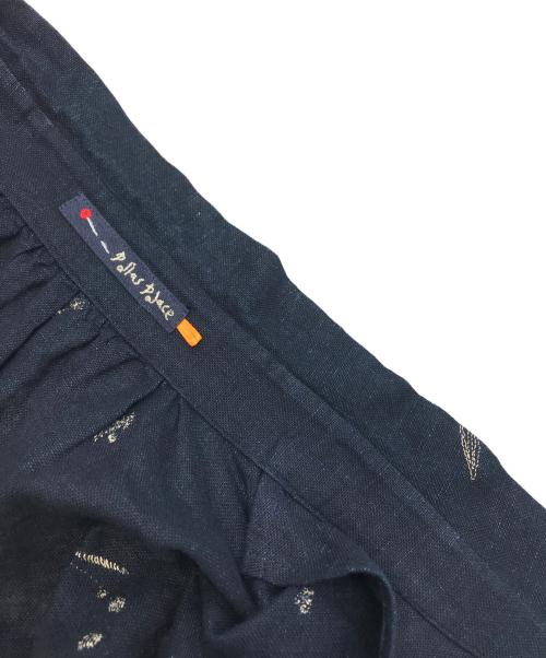 Pal'las Palace（パラスパレス）PAL'LAS PALACE (パラスパレス) 刺繍シャツ ネイビー サイズ:SIZE 2の古着・服飾アイテム
