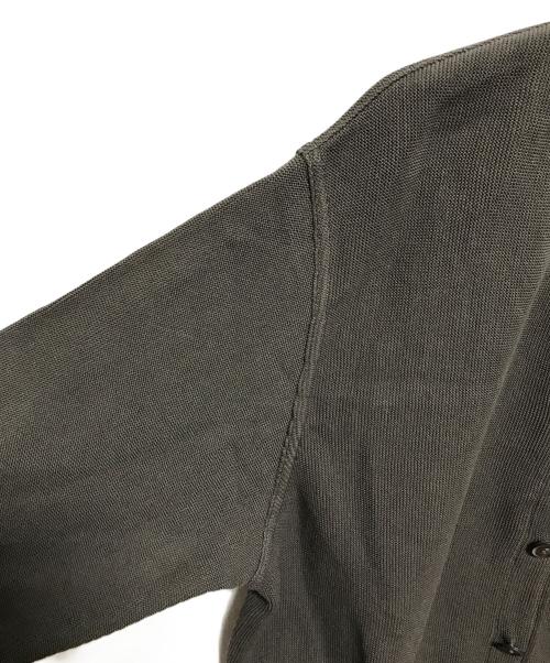 Yonetomi（ヨネトミ）yonetomi (ヨネトミ) GIMA COTTON KNIT C/D オリーブ サイズ:1の古着・服飾アイテム