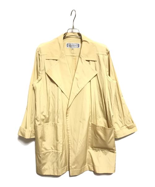 Yves Saint Laurent（イヴサンローラン）Yves Saint Laurent (イヴサンローラン) OLDトレンチコート ベージュ サイズ:9の古着・服飾アイテム