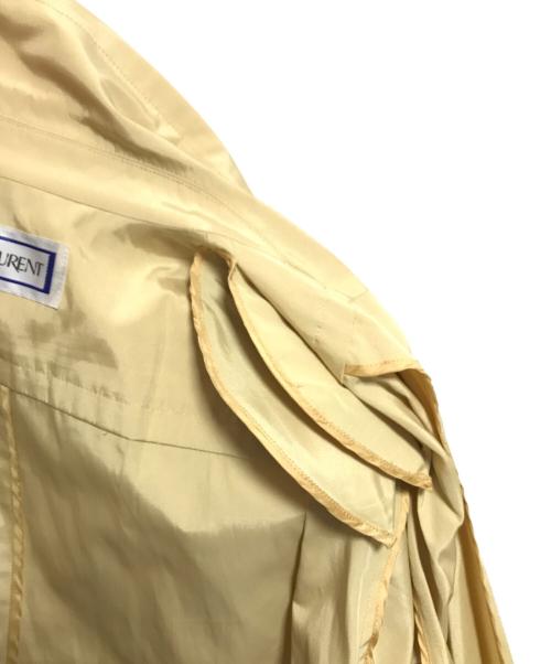 Yves Saint Laurent（イヴサンローラン）Yves Saint Laurent (イヴサンローラン) OLDトレンチコート ベージュ サイズ:9の古着・服飾アイテム