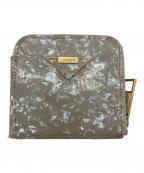 IANNEイアンヌ）の古着「2つ折り財布」｜ベージュ