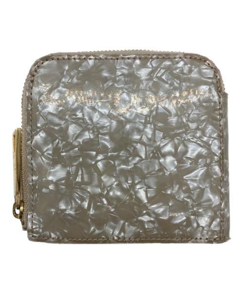 IANNE（イアンヌ）IANNE (イアンヌ) 2つ折り財布 ベージュの古着・服飾アイテム