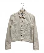 Engineered Garmentsエンジニアドガーメンツ）の古着「デニムジャケット」｜ホワイト