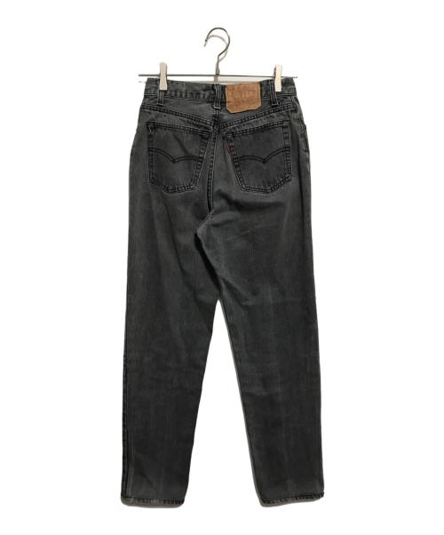 LEVI'S（リーバイス）LEVI'S (リーバイス) ブラックデニムパンツ ブラック サイズ:SIZE 9の古着・服飾アイテム