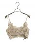 MARGE (マージ) Floral Lace Cropped Bustier ベージュ サイズ:FREE：10000円
