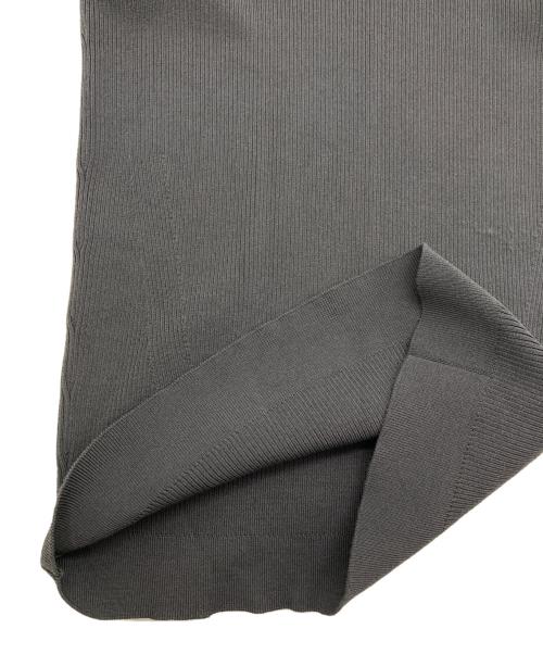 Mystrada（マイストラーダ）Mystrada (マイストラーダ) フェザーショルダーニット グレー サイズ:38の古着・服飾アイテム