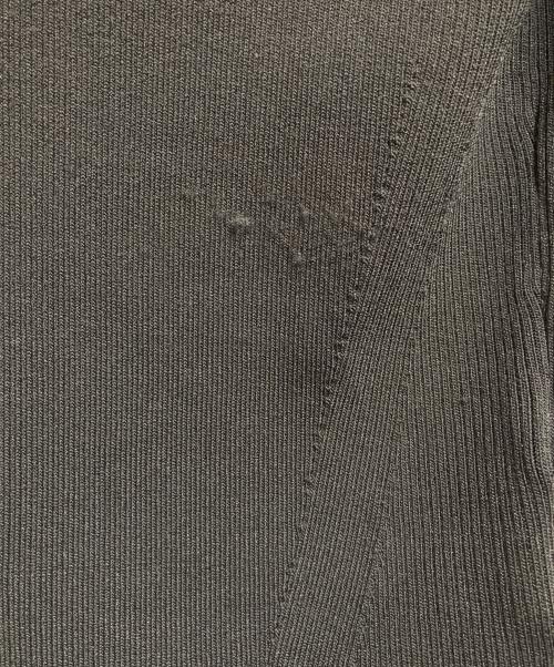 Mystrada（マイストラーダ）Mystrada (マイストラーダ) フェザーショルダーニット グレー サイズ:38の古着・服飾アイテム