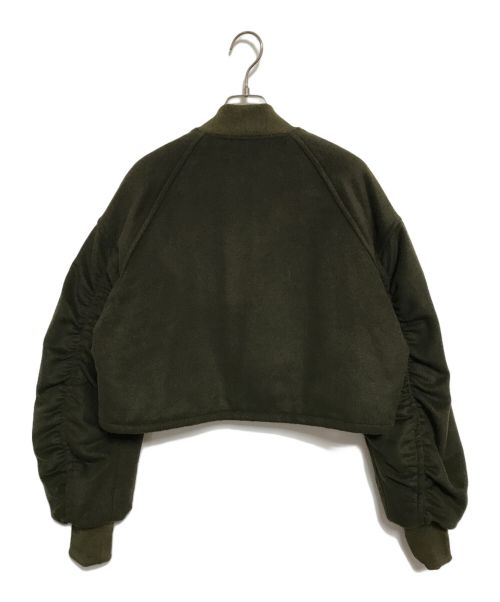 Spick and Span（スピック＆スパン）Spick and Span (スピックアンドスパン) ボリュームスリーブMA-1 グリーン サイズ:不明の古着・服飾アイテム