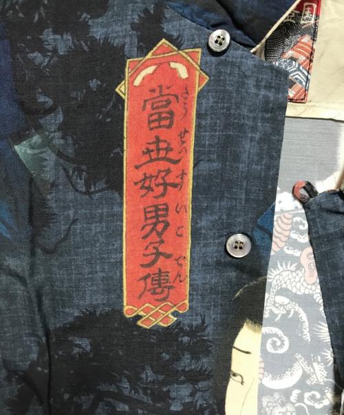 Sun Surf SPECIAL EDITION（サンサーフ・スペシャルエディション）Sun Surf SPECIAL EDITION (サンサーフ・スペシャルエディション) 三代目 歌川豊国 当世好男子伝・松 ネイビー サイズ:M 未使用品の古着・服飾アイテム