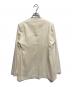 COCUCA (コキュカ) ノーカラージャケット ベージュ サイズ:SIZE 0：13000円
