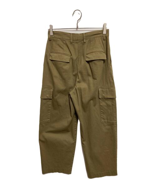 SLOBE IENA（スローブ イエナ）SLOBE IENA (スローブ イエナ) タックカーゴチノトラウザー オリーブ サイズ:38の古着・服飾アイテム