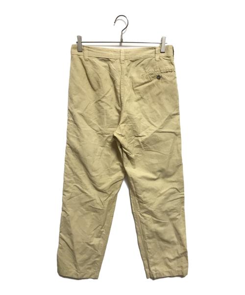 STONE ISLAND（ストーンアイランド）STONE ISLAND (ストーンアイランド) 90‘Sリネンテーパードパンツ ベージュ サイズ:48の古着・服飾アイテム