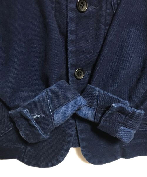 45R（フォーティファイブ・アール）45R (フォーティーファイブアール) モールサージストレッチカバーオール ブルー サイズ:SIZE 1の古着・服飾アイテム