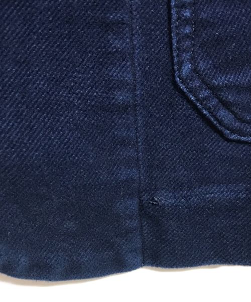 45R（フォーティファイブ・アール）45R (フォーティーファイブアール) モールサージストレッチカバーオール ブルー サイズ:SIZE 1の古着・服飾アイテム