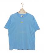 NIKEナイキ）の古着「スウッシュTシャツ」｜ブルー