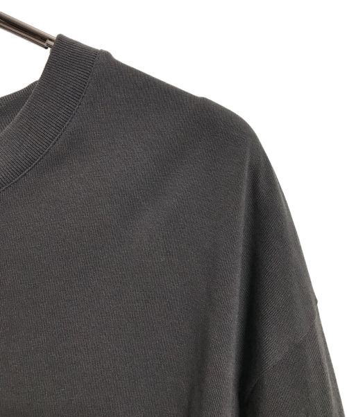 GIVENCHY（ジバンシィ）GIVENCHY (ジバンシィ) ブランドロゴ リバース タロット ルーズフィットコットンTシャツ グレー サイズ:Mの古着・服飾アイテム