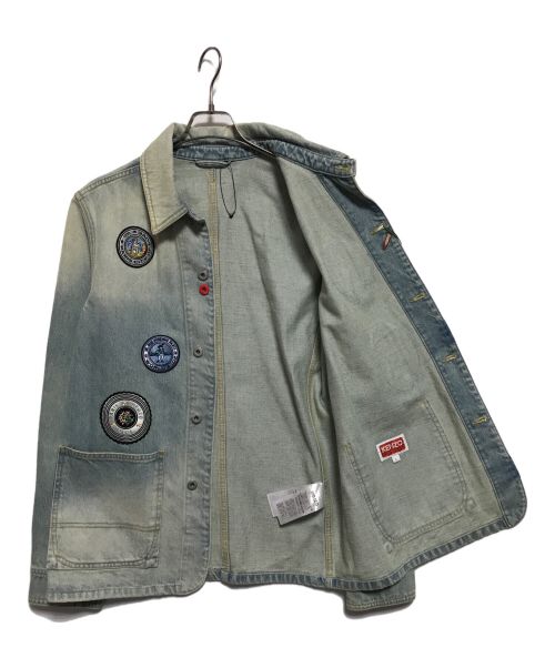 KENZO（ケンゾー）KENZO (ケンゾー) 'Workwear' jacket インディゴ サイズ:Lの古着・服飾アイテム