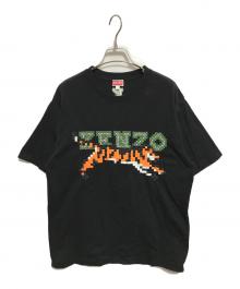 KENZO（ケンゾー）の古着「Pixel Tシャツ」｜ブラック