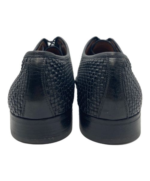 Salvatore Ferragamo（サルヴァトーレ フェラガモ）Salvatore Ferragamo (サルヴァトーレ フェラガモ) イントレチャートストレートチップシューズ ブラック サイズ:7 1/2 Dの古着・服飾アイテム