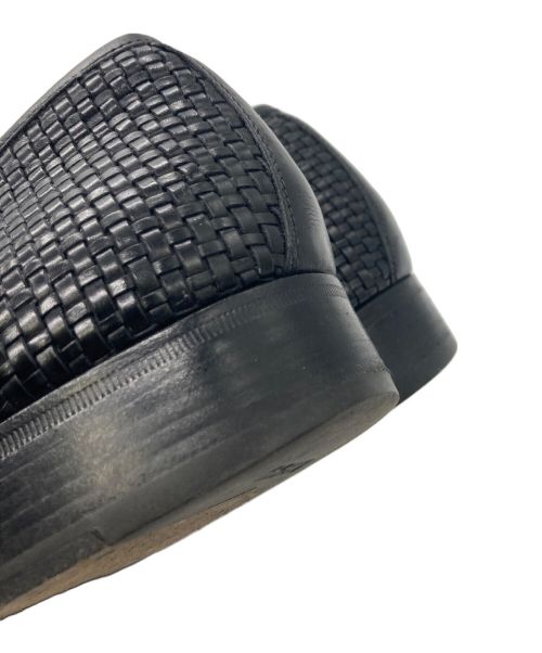 Salvatore Ferragamo（サルヴァトーレ フェラガモ）Salvatore Ferragamo (サルヴァトーレ フェラガモ) イントレチャートストレートチップシューズ ブラック サイズ:7 1/2 Dの古着・服飾アイテム