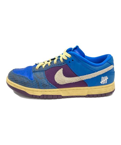 NIKE（ナイキ）NIKE (ナイキ) UNDEFEATED (アンディフィーテッド) Dunk Low SP  Royal ブルー×イエロー サイズ:28.5㎝の古着・服飾アイテム