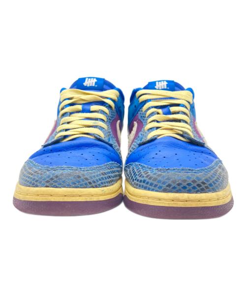 NIKE（ナイキ）NIKE (ナイキ) UNDEFEATED (アンディフィーテッド) Dunk Low SP  Royal ブルー×イエロー サイズ:28.5㎝の古着・服飾アイテム