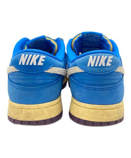 NIKE（ナイキ）NIKE (ナイキ) UNDEFEATED (アンディフィーテッド) Dunk Low SP  Royal ブルー×イエロー サイズ:28.5㎝の古着・服飾アイテム