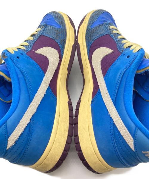 NIKE（ナイキ）NIKE (ナイキ) UNDEFEATED (アンディフィーテッド) Dunk Low SP  Royal ブルー×イエロー サイズ:28.5㎝の古着・服飾アイテム