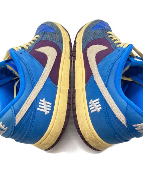 NIKE（ナイキ）NIKE (ナイキ) UNDEFEATED (アンディフィーテッド) Dunk Low SP  Royal ブルー×イエロー サイズ:28.5㎝の古着・服飾アイテム