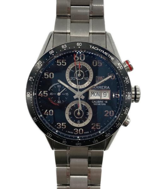 TAG Heuer（タグホイヤー）TAG Heuer (タグホイヤー) CARRERA CALIBRE 16 ブラックの古着・服飾アイテム