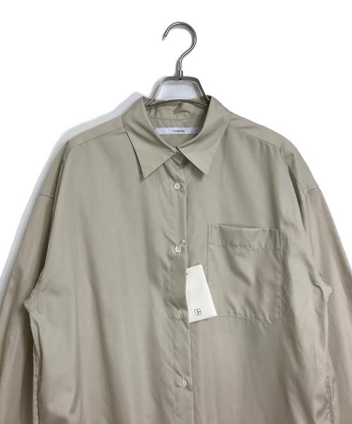 FRAMeWORK（フレームワーク）FRAMeWORK (フレームワーク) イージーケア シャツワンピース ベージュ サイズ:実寸参照の古着・服飾アイテム