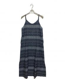 manipuri（マニプリ）の古着「キャミソールワンピース」｜ネイビー