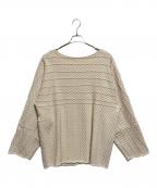 R JUBILEEアールジュビリー）の古着「ケーブルニット」｜アイボリー