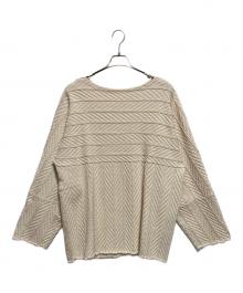 R JUBILEE（アールジュビリー）の古着「ケーブルニット」｜アイボリー