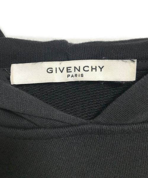 GIVENCHY（ジバンシィ）GIVENCHY (ジバンシィ) オーバーサイズフィットパーカー ブラック サイズ:Mの古着・服飾アイテム