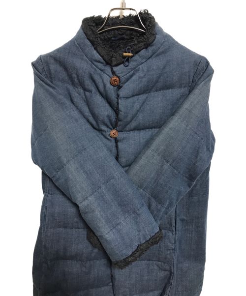 45rpm（45アールピーエム）45rpm (45アールピーエム) ダウンジャケット インディゴ サイズ:Sの古着・服飾アイテム