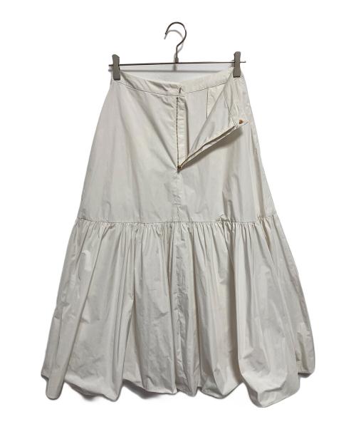 R'IAM（リアム）R'IAM (リアム) タフタスカート アイボリー サイズ:36の古着・服飾アイテム