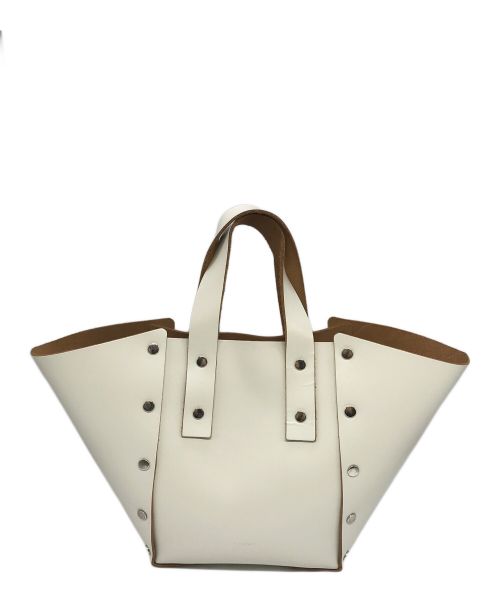 HENDER SCHEME（エンダースキーマ）Hender Scheme (エンダースキーマ) ハンドバッグ アイボリーの古着・服飾アイテム