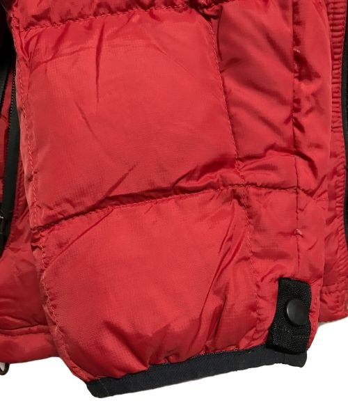 L.L.Bean（エルエルビーン）L.L.Bean (エルエルビーン) ダウンジャケット レッド×ブラック サイズ:Lの古着・服飾アイテム