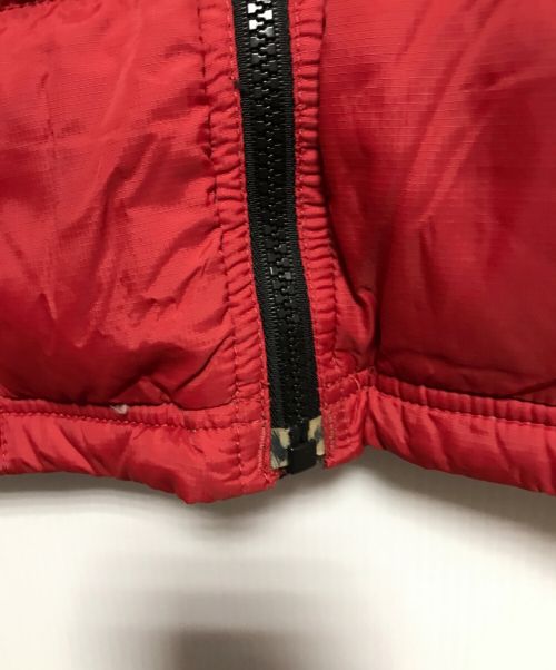 L.L.Bean（エルエルビーン）L.L.Bean (エルエルビーン) ダウンジャケット レッド×ブラック サイズ:Lの古着・服飾アイテム