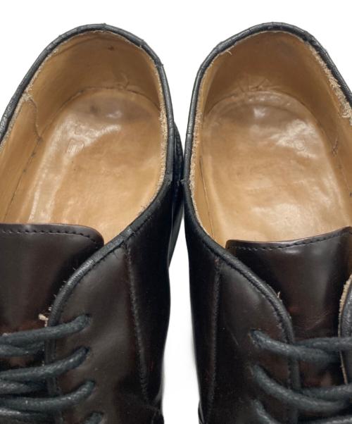 TABLOID NEWS（タブロイド ニュース）TABLOID NEWS (タブロイド ニュース) プレーントゥシューズ ブラウン サイズ:25㎝の古着・服飾アイテム