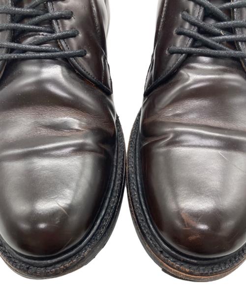 TABLOID NEWS（タブロイド ニュース）TABLOID NEWS (タブロイド ニュース) プレーントゥシューズ ブラウン サイズ:25㎝の古着・服飾アイテム