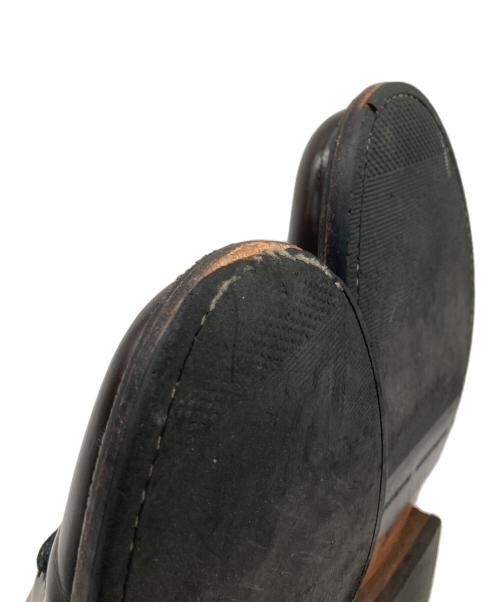 TABLOID NEWS（タブロイド ニュース）TABLOID NEWS (タブロイド ニュース) プレーントゥシューズ ブラウン サイズ:25㎝の古着・服飾アイテム