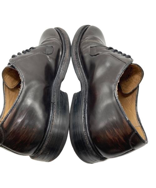 TABLOID NEWS（タブロイド ニュース）TABLOID NEWS (タブロイド ニュース) プレーントゥシューズ ブラウン サイズ:25㎝の古着・服飾アイテム