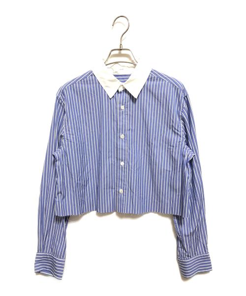 NAVE（ネイブ）NAVE (ネイブ) シャツ ブルー×ホワイト サイズ:1の古着・服飾アイテム