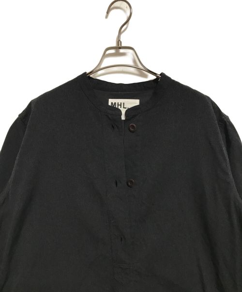 MHL（エムエイチエル）MHL (エムエイチエル) COTTON WOOL TWILL OP ブラック サイズ:SIZE 1の古着・服飾アイテム